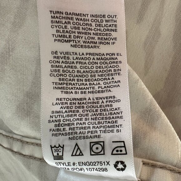 Kenzie Pebble Zebra Stretch Jacket S: XL NWT - Picture 12 of 12